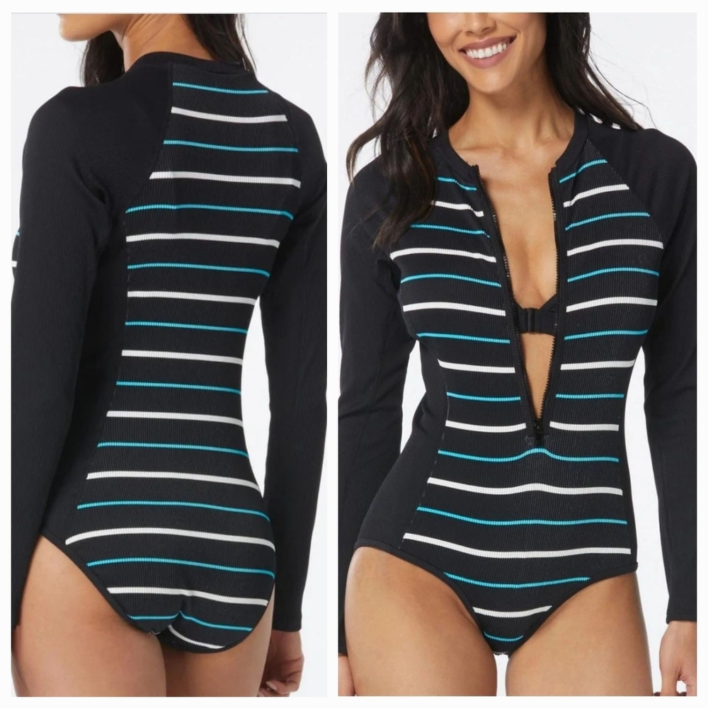 NWT Beach House Sun Guard Sculpt Long Sleeve Swimsuit Size 8, 12, 14